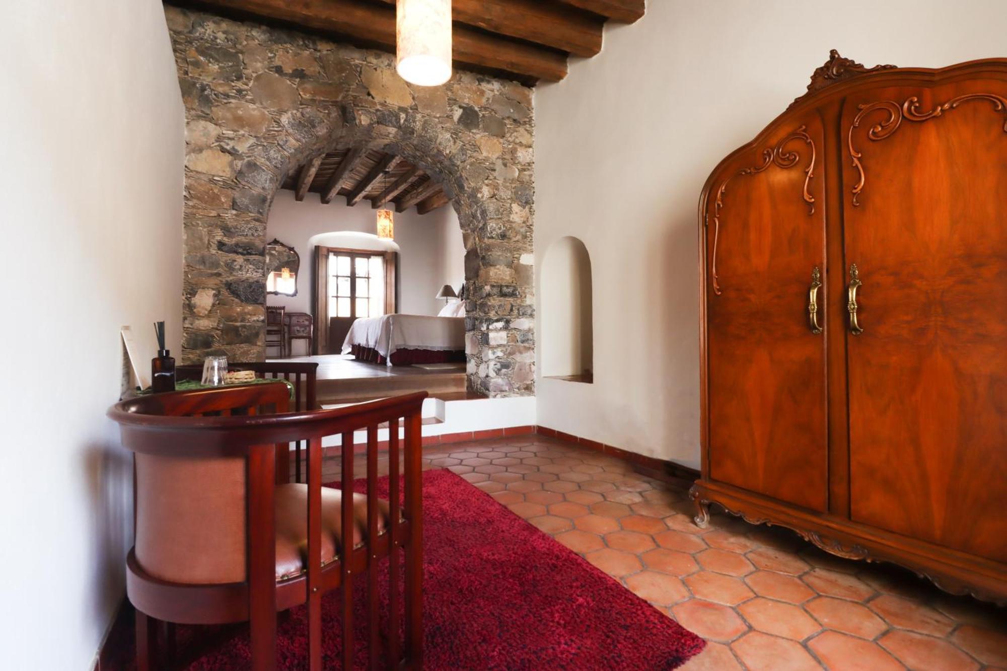 Hotel Boutique Meson De La Abundancia Catorce Buitenkant foto