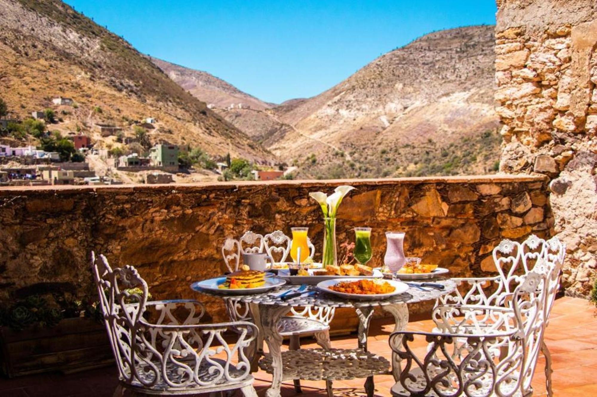 Hotel Boutique Meson De La Abundancia Catorce Buitenkant foto