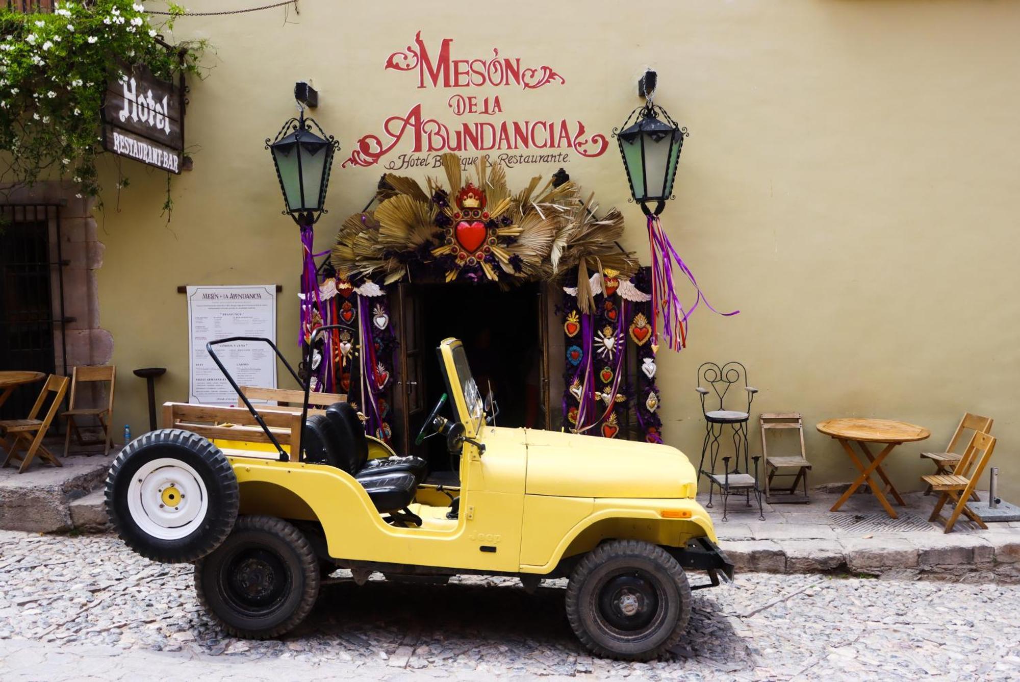 Hotel Boutique Meson De La Abundancia Catorce Buitenkant foto